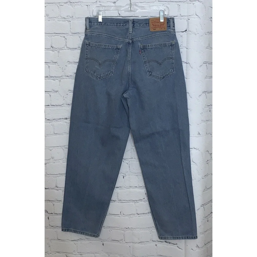 Levi's 560 Jeans Men's 34x30 Loose Comfort Fit Tapered Blue Denim